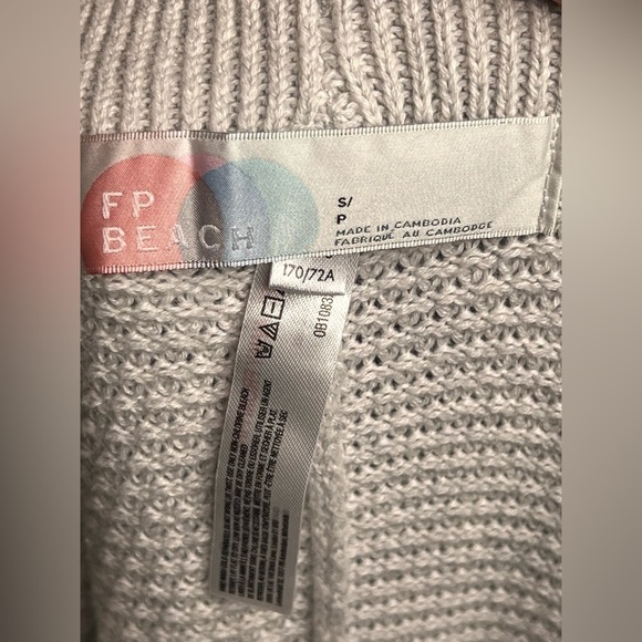 Free people Beach Hailee Waffle Sweater Pants in size Small - Picture 9 of 10